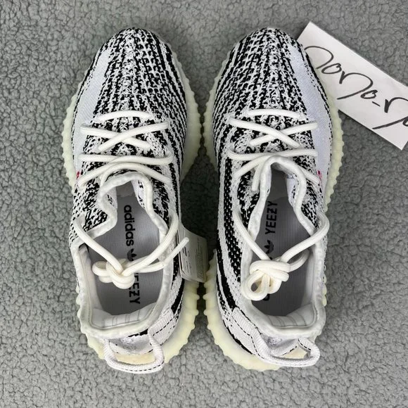 Yeezy Boost 350 V2 Mens 5.5 Shoes White Black Red Zebra Adidas Kanye West 2019 2